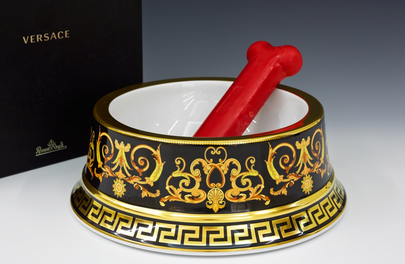 BAROCCO DOG BOWL VERSACE HOME Australia